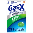 Gas-X ad alta resistenza Rilievo del gas Softgels con Simethicone 125 mg per Bloating Relief - 72 Conte