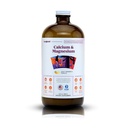 LIQUIDHEALTH Calcium & Magnesium Adulto Supplemento di vitamina liquida - Bone, Joint, Muscle, Supporto di tessuto connettivo, Salute del cuore, Nutrienti essenziali - Made in USA, Vegan, Non OGM, No Sugar (32 oz)