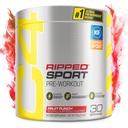 C4 Ripped Sport Pre Workout Powder Fruit Punch - Certificato NSF per lo sport + Zero Sugar Preworkout Energy Supplement per gli uomini e le donne - 135mg Caffeina + perdita di peso - 30 Serve
