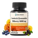 DAIKEN Lutein e Zeaxanthin Supplementi, AREDS 2 Formula ispirata con Astaxantina, Maqui Berry, Bilberry, Flaxseed Oil & Vitamin E, 30 Softgels