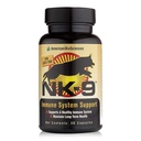 American BioSciences NK-9, AHCC Supplemento per cani e gatti - Integratore alimentare per sostenere il sistema immunitario - Made for Pet's Immune Defenses - 30 Capsule, 250mg/capsule