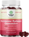 Equilibrio dell'ormone per le donne Gummies di tutte le età - Supplemento di supporto per le donne per sostenere il ciclo mestruale e l'equilibrio ormonale Menopause & mood Swings con vitamina B6 & Dong Quai - 180 Chews