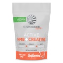 Sunwarrior Creatine HMB Monohydrate Powder Muscle Recovery, 240g Pre Workout Supplement per uomini e donne, Micronized Leucine Recovery Supplement Unflavored 30 Servings