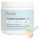 Polvere di idratazione di Perelel, Supplemento di elettrolita con acido di collagene & ialuronico, aroma di limonata di mango, soia e glutine libero, non OGM, senza aggiunta di zucchero, 28 porzioni