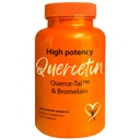 Querce-TalTM Quercetin + Bromelain 120 capsule di veg | Biodisponibilità di assorbimento ad alta potenza. Supporta antiossidante, Flare up Eventi, Cuore Immune Salute, Imballaggio May Vary