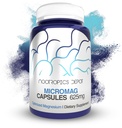 Nootropics Depot MicroMag Magnesium Capsule | 625mg | 90 Count | Contiene 200mg di Magnesio Elementale