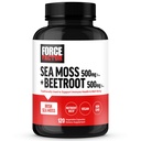 FORCE FACTOR Irish Sea Moss + Beet Root Supplemento per sostenere l'immunità, la circolazione, l'energia naturale, la salute del cuore, con antiossidanti, non OGM, Vegan-Friendly, Soy-Free, 120 capsule vegetali