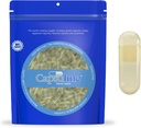 Capsuline Safflower Taglie colorate 00 Empty Vegan Capsule Giallo / Giallo - 1000 Contatore - Capsule Pillole Vuoti Vegetariani - DIY Capsule Vegetali Filling - Veggie Pill Capsule - Kosher e Halal Certificato