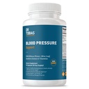 Dr. Tobias Integratore di supporto per la pressione sanguigna con Hawthorn, Hibiscus Flower, Olive Leaf & Garlic, Supporta la salute circolatoria normale con vitamine C, B6, B12, Niacin, Folate & Herbs, 90 capsule