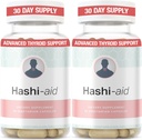 IBDassistTM Hashi aiuta il supporto tiroideo per le donne e gli uomini - Supplemento tiroideo per la malattia e l'ipotiroidismo di Hashimoto* - con Ashwagandha, Selenio, Zinco, Vitamine essenziali & More - 30 capsule (2 Confezione)