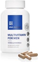 Capsule Multivitaminici da uomo - Integratore completo di Vitamina & Minerale per la salute quotidiana degli uomini con Saw Palmetto, Licopene e Zinco - Salute, Energia e Sonno 60 Capsule