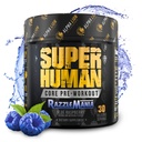 ALPHA LION Core Pre Workout w/Creatine for Performance, Beta Alanine for Muscle, Powder, L-Citrulline for Pump & Tri-Source Caffeine for Sustain Energy (30 Servings, Blue Raspberry Flavor)