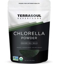 Terrasoul Superfoods Organic Chlorella Powder (Cracked Cell Walls), 6 once