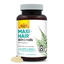 Country Life Maxi-Hair Supplemento - 2000mcg Biotina & Vitamine per Capelli, Pelle & Unghie - Certificata senza glutine & Vegetariano - Supporta la crescita dei capelli, 90 compresse