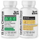 Pulire e CandEase Pillole a matrice per giovani e tonici | Supporto per il corpo Detox Gut Health & Intestinal Flora che ripristina il livello di acidità normale