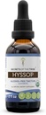 Hyssop USDA Organic | Estratto privo di alcol, Gocce di erbe ad alta potenza | Realizzato in Issop Organico Certificato 100% (Hyssopus officinalis) Erbe secca (2 oz)