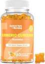Gummie curcumina curcuma, Supporto articolare ad alta resistenza Gummies con curcumina curcuma, Vegan Non OGM, Integratore alimentare, 60 Conte