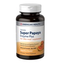 American Health Super Papaya Enzyme Plus - 180 compresse masticabili - The After-Meal Supplement - Non-GMO - 60 porzioni