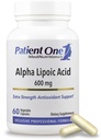 Acido lipoico alfa (ALA) 600 mg | Supplemento antiossidante al supporto Nerve e Liver Health* | 60 capsule