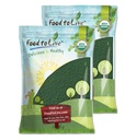 Cibo per vivere la polvere di Spirulina Organica, 16 Pounds — Non OGM, Kosher, Raw alghe blu-verde, Superfood Vegan, Bulk, Non-Irradiated, Pure Vegan Green Protein, Ricco di vitamine e minerali, Grande per Bevande