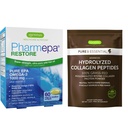 Pharmepa Restore & Advanced Hydrolyzed Collagen Peptides Bundle, 1000mg Pure EPA Omega-3 Fish Oil & 100% Grass Fed Bovine Collagen Protein Powder, di Igennus
