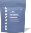 Rookie Wellness Recovery BCAA - Polvere di elettrolita e BCAA con 5 g di aminoacidi a catena ramificata per il recupero del muscolo, elettroliti per l'idratazione, e solo 10 calorie (30 porzioni, ananas di cocco)