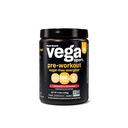 Vega Sport Sugar Free Pre-Workout Energizer, Strawberry Lemonade - Polvere pre allenamento per donne e uomini, Supporta energia e messa a fuoco, Elettroliti, Vegan, Keto, Gluten Free, Non OGM, 4.3 oz