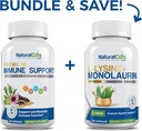 Bundle: Supporto immunitario + L-Lysine + Monolaurin