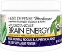 MycoBotanicals Brain Energy* Powder - Integratore di supporto per il cervello e il fuoco con il Mushroom Mane Lion - Integratore alimentare con Yerba Mate per il supporto energetico - 3.5 oz (33 Serve)*