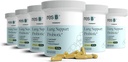 resbiotico resB supporto polmonare supplemento probiotico - Integratore di salute polmonare per fumatori, salute del fegato, supporto immunitario, cura respiratoria, basilico santo, curcuma, clinicamente provata - 360 capsule (6 bottiglie)