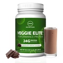 MRM Nutrition Veggie Elite Performance Protein | Chocolate Mocha Flavored| Plant-Based Protein