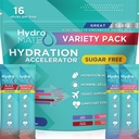 Idrazione senza zucchero Idrazione Packets Variety Pack HydroMATE 16 Sticks