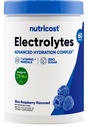 Nutricost Electrolyte Complex Powder (60 Serve, Blue Raspberry) - Integratore di idratazione Miscela di bevanda con vitamine e minerali