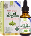 Olio di Origano Gocce liquide organiche (1 fl oz) - Miscela di Olio d'Oregano Biologico & Olio d'oliva, Crescita in Spagna