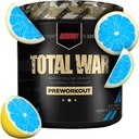 REDCON1 Total War Pre Workout, Blue Lemonade - Endurance, Alertness, Pompa Boosting Citrulline Malate & Beta Alanine - Atteggiamento veloce, Caffeinated Preworkout for Men & Women (15 Servings)