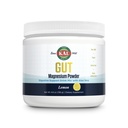 KAL Gut Magnesium Plus Aloe Vera Polvere - Limone Bevanda Mix - Magnesio Citrato Supplemento con Aloe Vera Gel per Digestione e Rilassamento Supporto - No Zucchero - Garanzia di 60 giorni, 40 Serve, 4.8 OZ