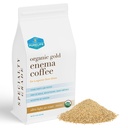 Purelife Enema Coffee - 1 Lb Organic Ultra LIght "Gold" Enema Coffee- Third Party Lab Tested -Contaminante Free - Specialty Grade Pre-Ground - Gerson Accettato per la disintossicazione superiore del fegato