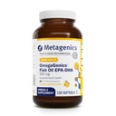 Metagenics OmegaGenics EPA-DHA 500 - Integratore di olio di pesce ad alta potenza per la salute cardiovascolare* - Sostenibilmente Sourced & Purity Tested - Non-OGM & Gluten-Free - 120 Softgels