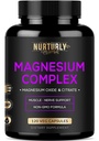 Magnesio Citrato & Ossido 500mg supplemento complesso - Alta assorbimento Massima resistenza - Aiuta a sostenere la densità e la forza di ossa, muscoli, energia e sonno - 120 capsule vegane