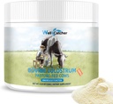 Grass Fed Bovine Colostrum Polvere per gli esseri umani - Natural High IgG Colostrum Supplemento per gli adulti per bambini con il supporto della pelle dei capelli di Gut immuni Facile da miscelare 60 Serve