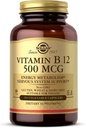 Solgar Vitamina B12 500 mcg, 250 Capsule Vegetali - Metabolismo Energetico - Supporto Sistema Nervoso - Promuove la salute del cuore - Non OGM, Vegan, Gluten Free, Dairy Free, Kosher, Halal - 250 Servings