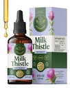 HERBAMAMA Latte supplemento di cardo per fegato Detox – Integratore di supporto per fegato – Contiene Silymarin – Vegan, Non OGM, Alcol & Sugar-Free, 56-Day Supply
