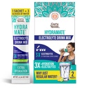 GuruNanda Hydramate Hydration Support Drink Mix - Electrolyte Powder Packets for Dehydration, Exercise & Energy - Nessun Addobbinamento aggiuntivo, Non OGM, Natural Lemon Lime Flavor - 2 Count (0.56 oz Ogni)