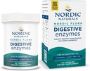 Nordic Naturals Nordic Flora Enzimi Digestivi - 45 Capsule - Funzione Digestiva, Ottimizza Nutriente Disponibilità - Non OGM - 45 Serve