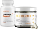 Meno & integratori di supporto ormonale - Menopausa bilancia ormonale per le donne (60 caps) & supplemento di equilibrio di ormone per le donne, PMS supplemento di supporto (60 caps), 2 articoli