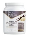 Codice Benessere di estensione di vita Isolato proteico di siero avanzato - Vanilla Flavor -Protein Shake Mix Polvere per la crescita del muscolo e il supporto sanitario immunitario - Gluten Free, Non-OGM, Sugar Free - 454g - 20 Serve