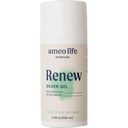 Gel d'argento colloidale di vita di Ameo per la cura della pelle con Aloe Vera - Gel di cura del tessuto di 30ppm fornisce la cura del tessuto per tagli, graffe e bruciature - Formula geniale per la pelle sana (3.38 oz)