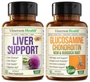 Riparare Detox e Riparare il latte Integratore di cardo & Vegan Glucosamina Chondroitin MSM Joint Support Supplemento