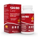 Rimedi rossi, 120/80 Cura, salute del cuore e supporto naturale della pressione sanguigna, 60 capsule vegane