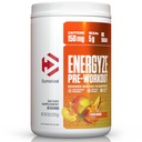 Dymatize Energyze Pre Workout Polvere per uomini e donne, Peach Mango, 150 mg di caffeina, 5g BCAA, Performance Blend di L-teanina, L-tirosina, L-citrullina, No Sugar (30 Servings)